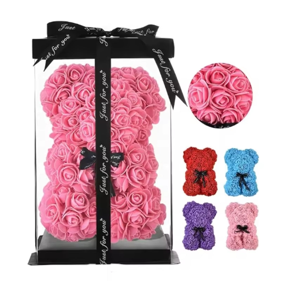 25 cm Artificial Teddy Rose – Perfect Valentine’s Gift